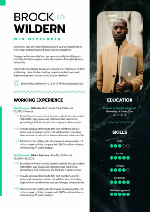 Modern Tech Resume