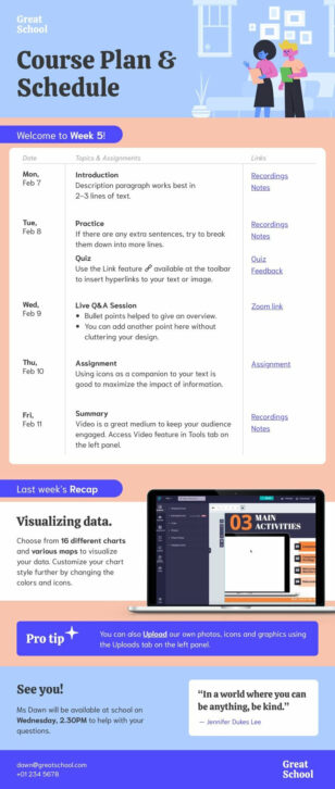 Course Plan & Schedule