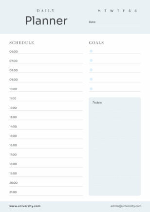 Minimalist Daily Planner