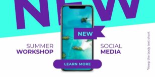 Course Promo Twitter Post Social Media Template