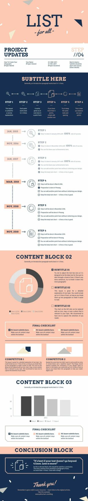 List Infographic Template