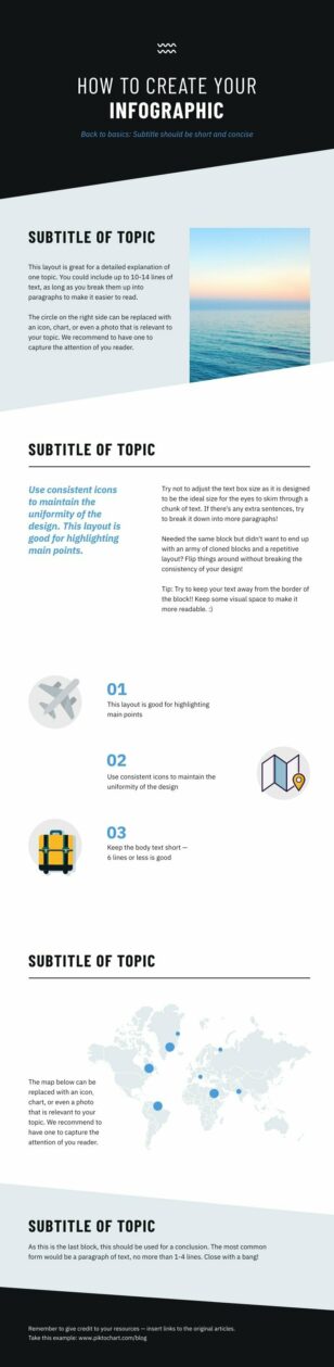 Location Travel Infographic Template